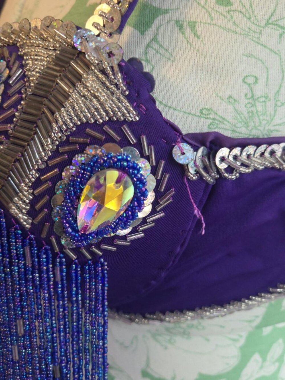 Purple Professional Belly Dance Costume - image 7